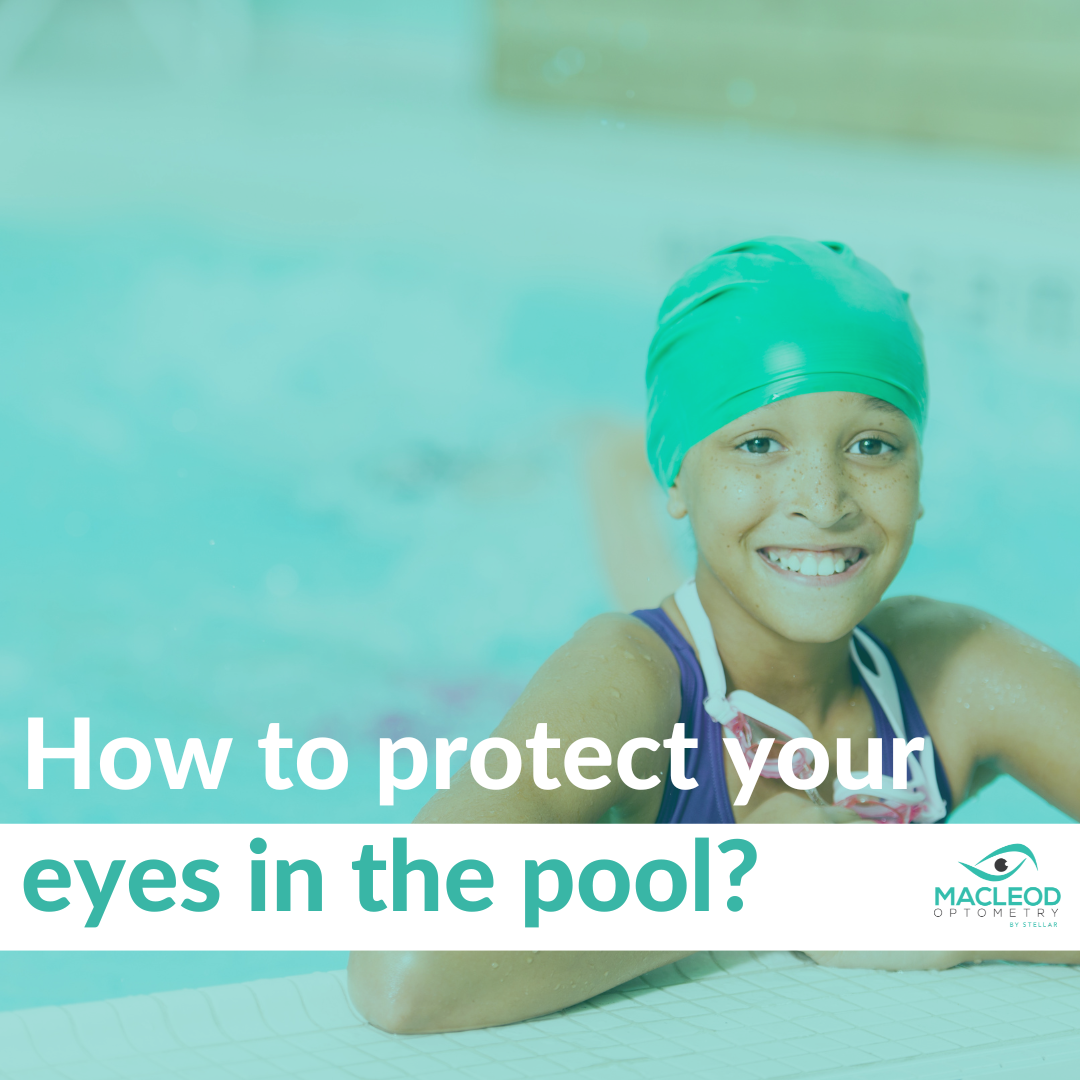 Protect your eyes in the pool
